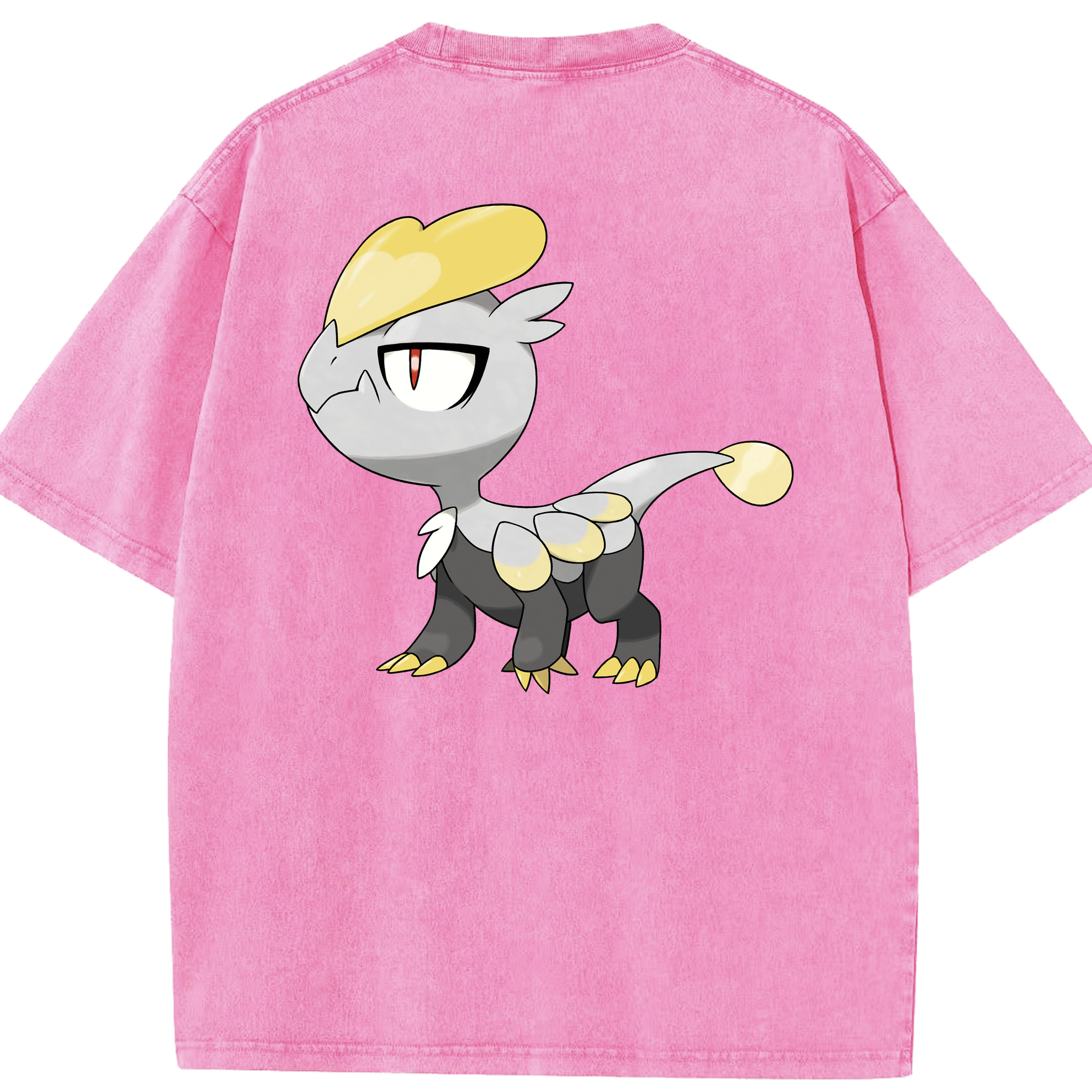 （画像用） ポケットモンスター Pokémon 綿100% ヴィンテージ風 半袖Tシャツ（背面プリント）